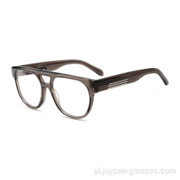 Mężczyzna ładne okulary optyczne octanowe okulary